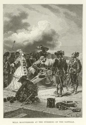 Mademoiselle Montpensier at the Storming of the Bastille