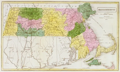 Map of Massachusetts, from 