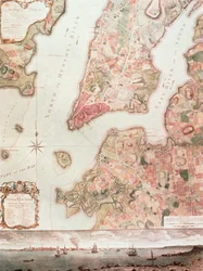 Map of New York in 1766-67