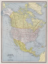 Map of North America