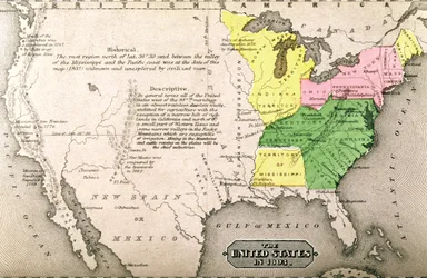 Map of the United States in 1803, from Our Whole Country: The Past and Present of the United States, Historical and Descriptive, by John Warner Barber and Henry Hare, 1861