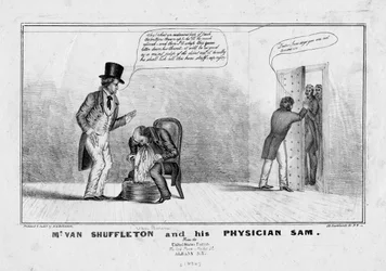 Mr. Van Shuffleton and His Physician Sam