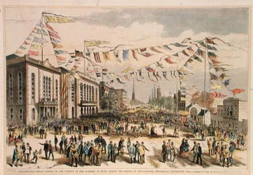 National Republican Convention, Broad St. Philadelphia from 