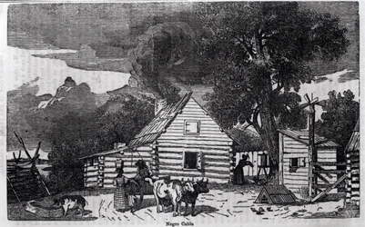 Negro Cabin, from 