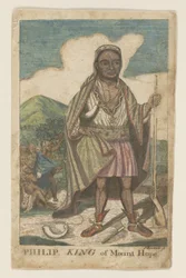 Phillip, King of Mount Hope, pub. 1772