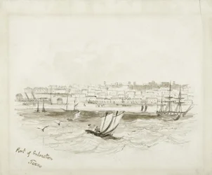 Port of Galveston, Texas, late 1800s