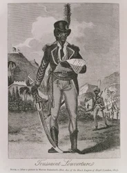 Portrait of Francois Dominique Toussaint-Louverture (engraving)