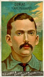 Portrait of Fred Dunlap, Pittsburgh Alleghenys