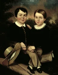 Portrait of Two Children