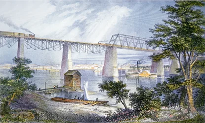 Railway Bridges at Louisville, Kentucky