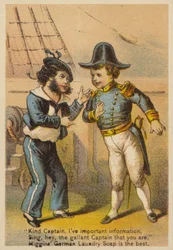 Sailor and Captain at Sea