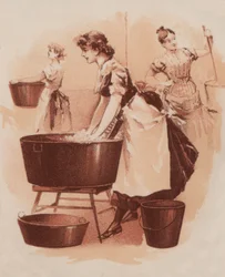 Scullery scene