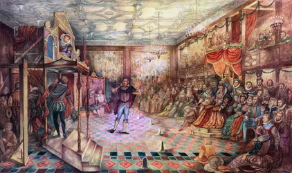 Shakespeare Performs for Queen Elizabeth I
