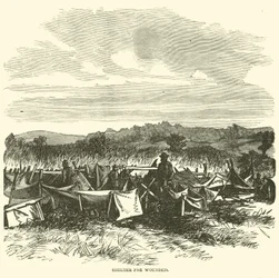 Shelter for Wounded, September 1862
