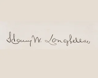Signature of Henry Wadsworth Longfellow