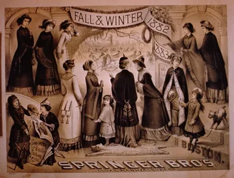 Springer Brothers, Boston, Fall and Winter Collection, 1882-83