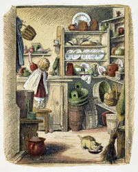 Storage in the kitchen in 