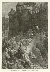 Storming of Warwick Castle, England