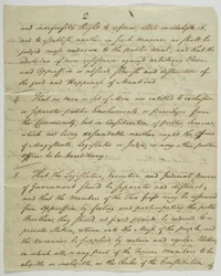 The Bill of Rights, copy signed at Federal Hall, 1789