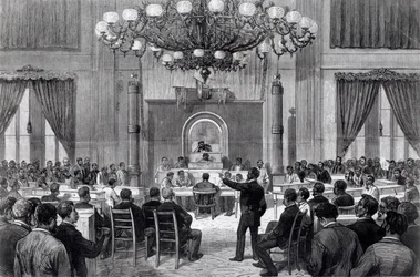 The Colored National Convention in Session, Nashville, Tennessee, April 5th-7th 1876, from 