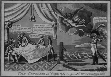 The Congress at Vienna in Great Consternation, c.1815