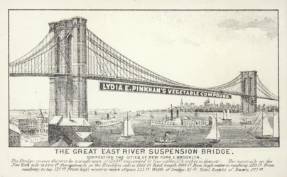 The Great East River Suspension Bridge, New York