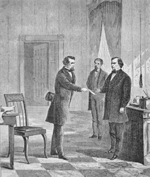 The Impeachment of President Andrew Johnson (1808-75) 1868