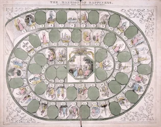 The Mansion of Happiness boardgame