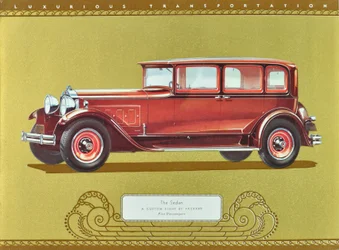 The Sedan, A Custom Eight by Packard, pub.1930