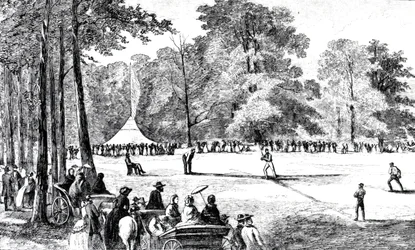 The first convention of baseball clubs, New York, 1857