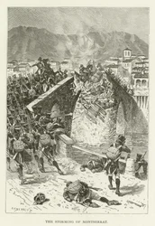 The storming of Montserrat