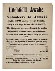 Union Recruiting Poster, 1863