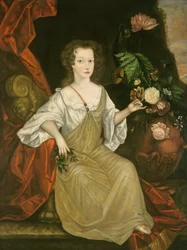 Young woman with a butterfly