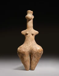 Steatopygous female idol, c. early 1st millennium BC