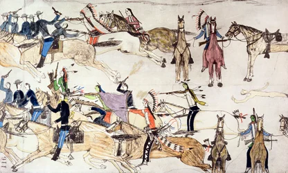 Battle of Little Bighorn, Montana, USA, 25-26 June 1876
