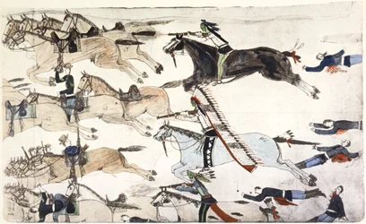 Battle of Little Bighorn, Montana, USA, 25-26 June 1876