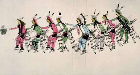 Public Dance in Honour of the Warrior He Dog