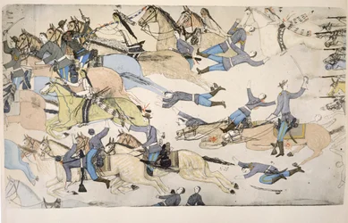Retreat of Major Marcus Reno