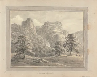 Views in England, Scotland and Wales: Tour in Scotland; Lowdoor Cascade