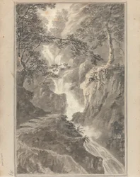 Views in England, Scotland and Wales: Tour in Scotland; The Fall of Moness