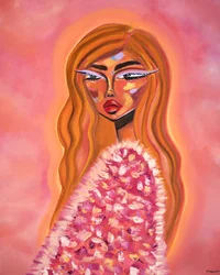 Pink Fur Glamour