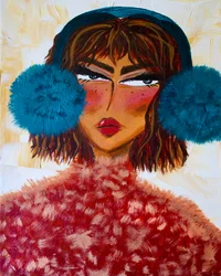 Sassy Earmuffs Portrait