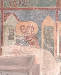 Meeting of Saints Joachim and Anne at the Golden Gate, 12th Century