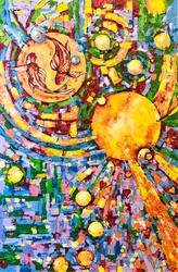 Koi and Golden Sun