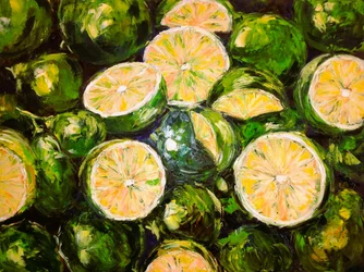 Zesty Green Limes