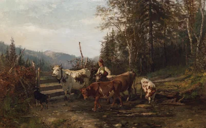 By the gate