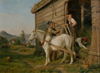 Carrying Hay