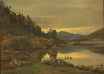 Mountain Landscape. Paris