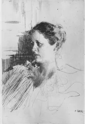 Portrait of Mrs. Charles Nagel