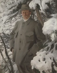 The painter Bruno Liljefors